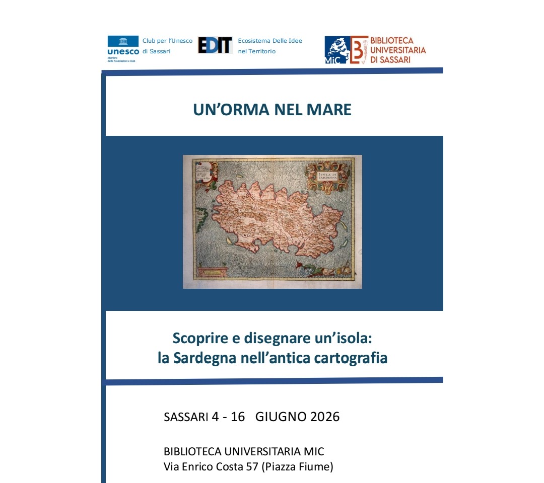 "Un'orma nel mare - Scoprire e disegnare un'isola: la Sardegna nell'antica cartografia"